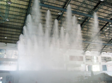 دستگاه مه پاش صنعتی چگونه کار می کند؟