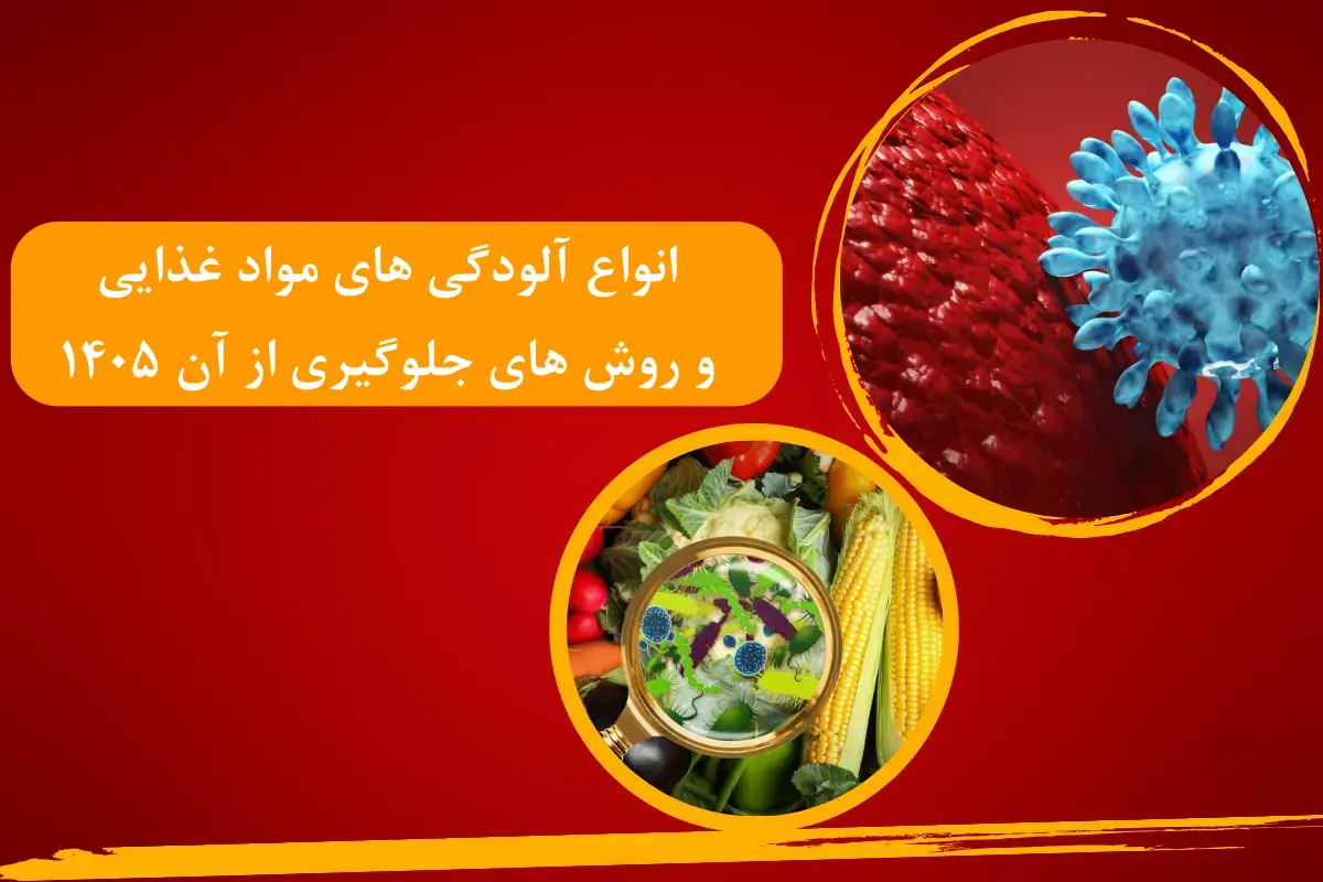 انواع آلودگی های مواد غذایی و روش های جلوگیری از آن 1405