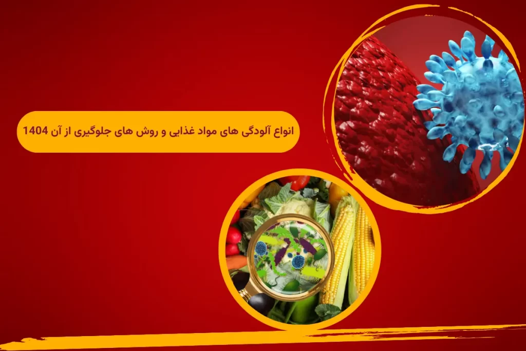 انواع آلودگی های مواد غذایی و روش های جلوگیری از آن 1404