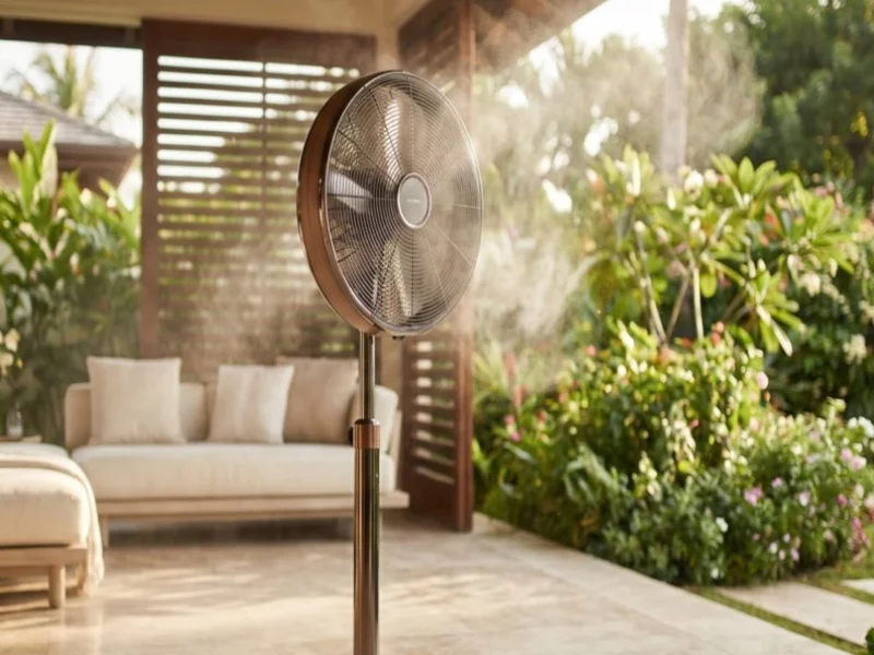 سیستم مهپاش خانگی چگونه کار میکند؟